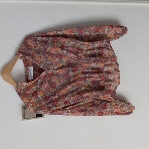 Vtg Leslie Fay Womans Prairie Cottagecore Top Size Medium